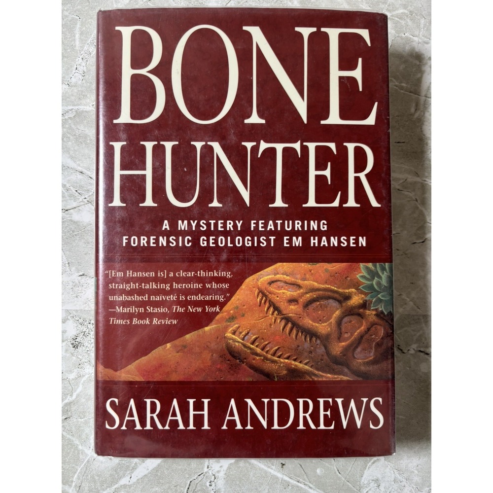 Bone Hunter by Sarah Andrews (1999, Hardcover) - GOOD